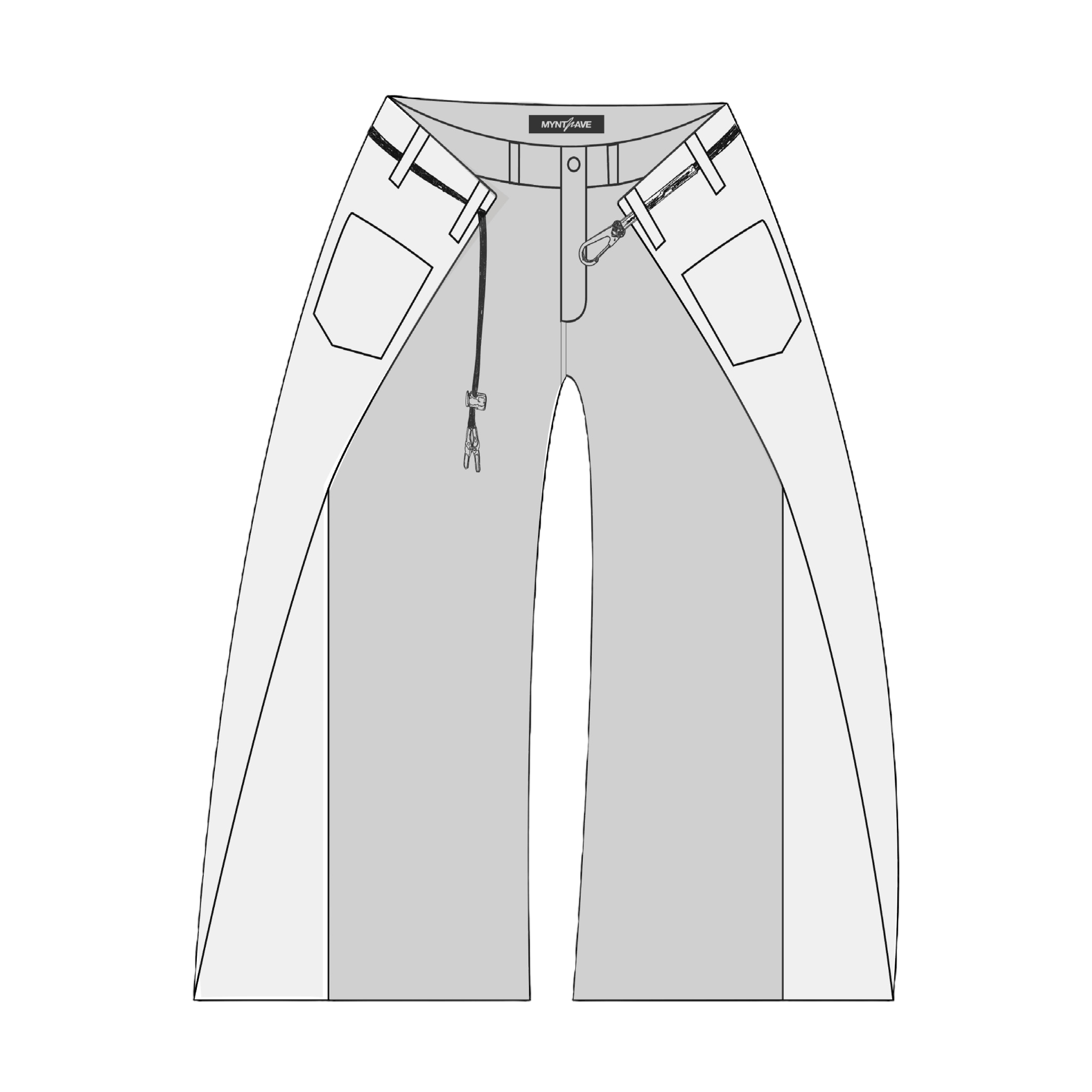 DOUBLE-WIDE PANT [CUSTOM] // SPECIAL REQUEST