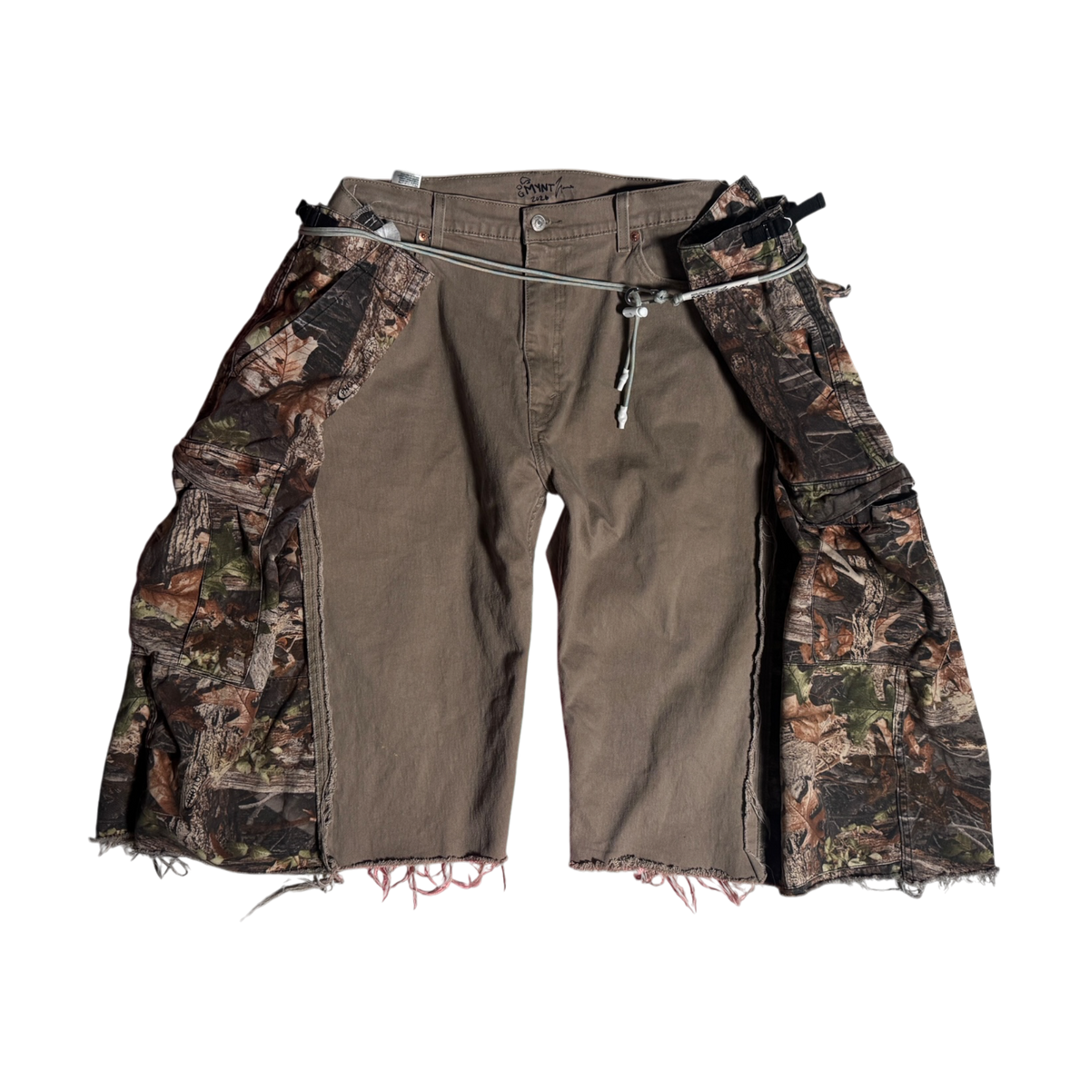 OG-MYNT™ DOUBLE WIDE CUTOFF #4 — BROWN / REALTREE CAMO CARGO · M2 · 19"