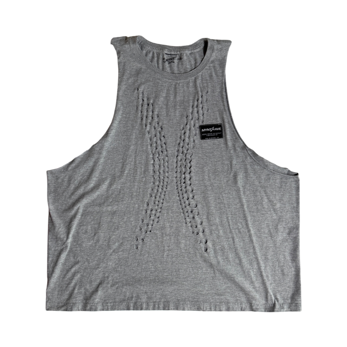 OG-MYNT™ 'FORCEFIELD' CUTOFF TANK #2 — GREY