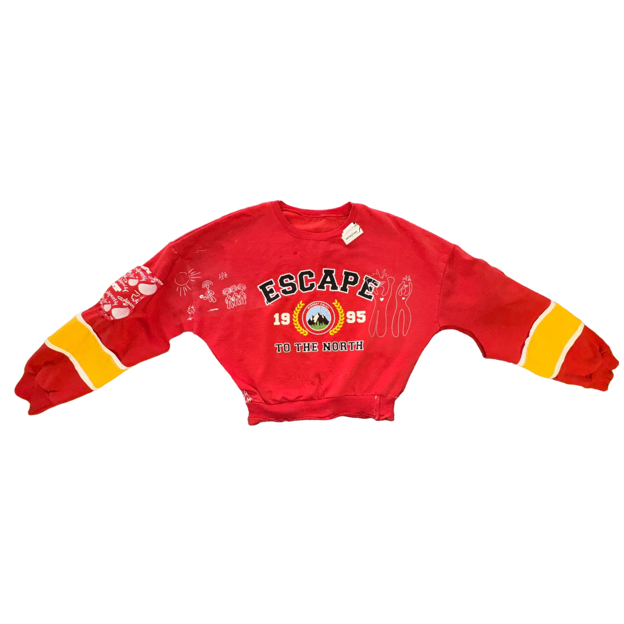 OG-MYNT™ x EMPATHY CROP CREWNECK
