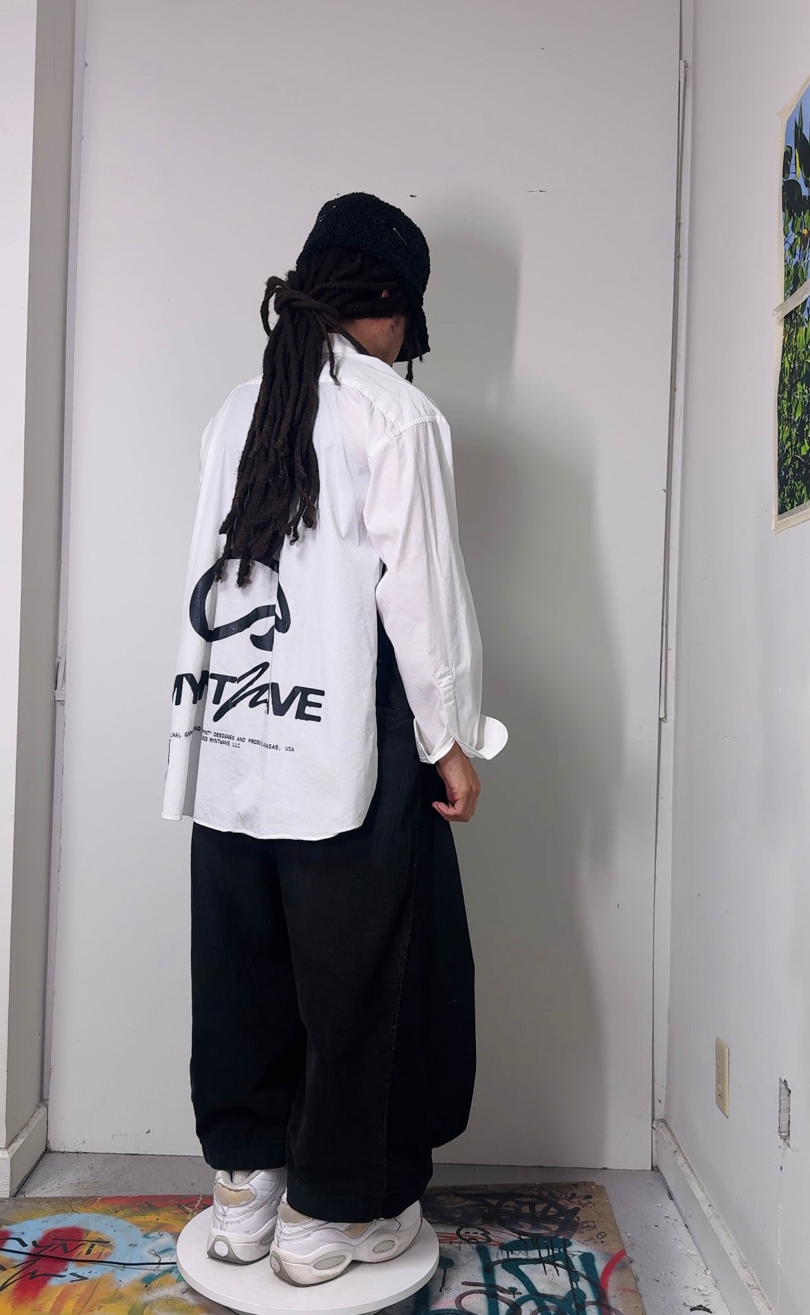 OG-MYNT™ SIDE-SPLIT SHIRT #6 // WHITE