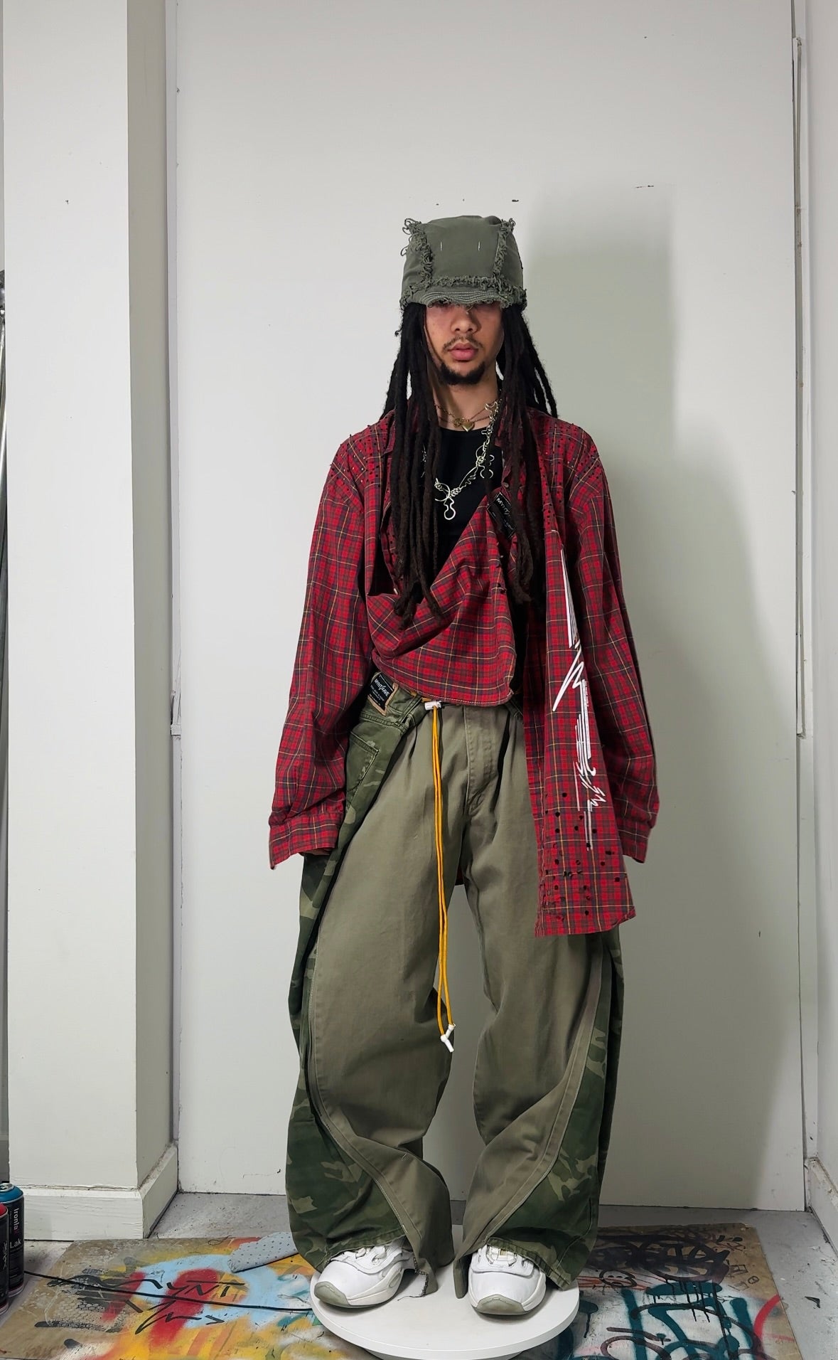 OG-MYNT™ DOUBLE-WIDE JEAN #8 [GREEN/CAMO]