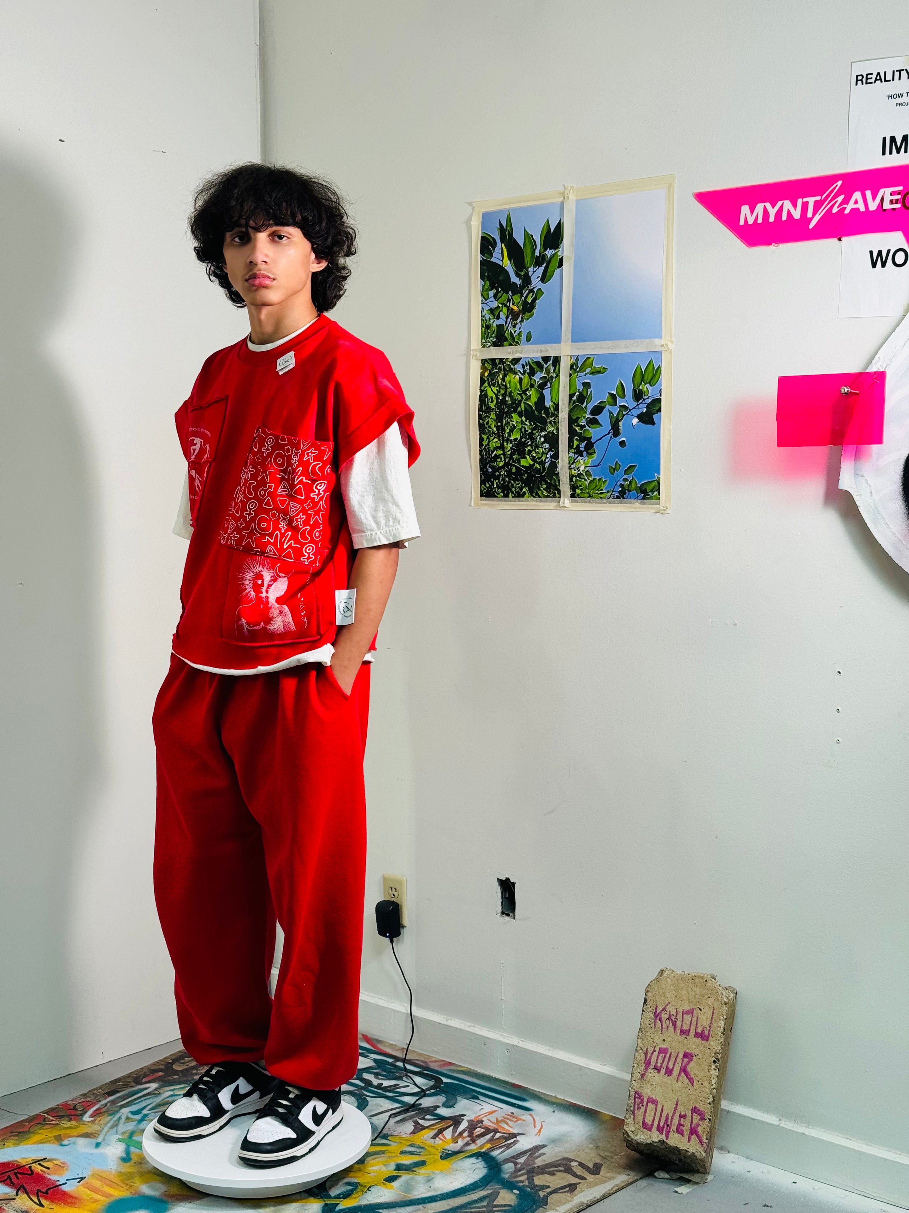 OG-MYNT™ x EMPATHY CUTOFF CREWNECK #1