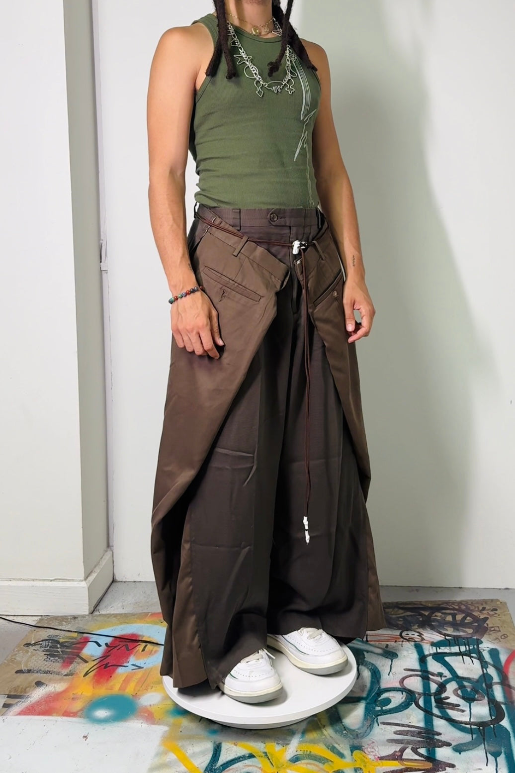 OG-MYNT™ DOUBLE-WIDE SLACK #19 [BROWN/BROWN]