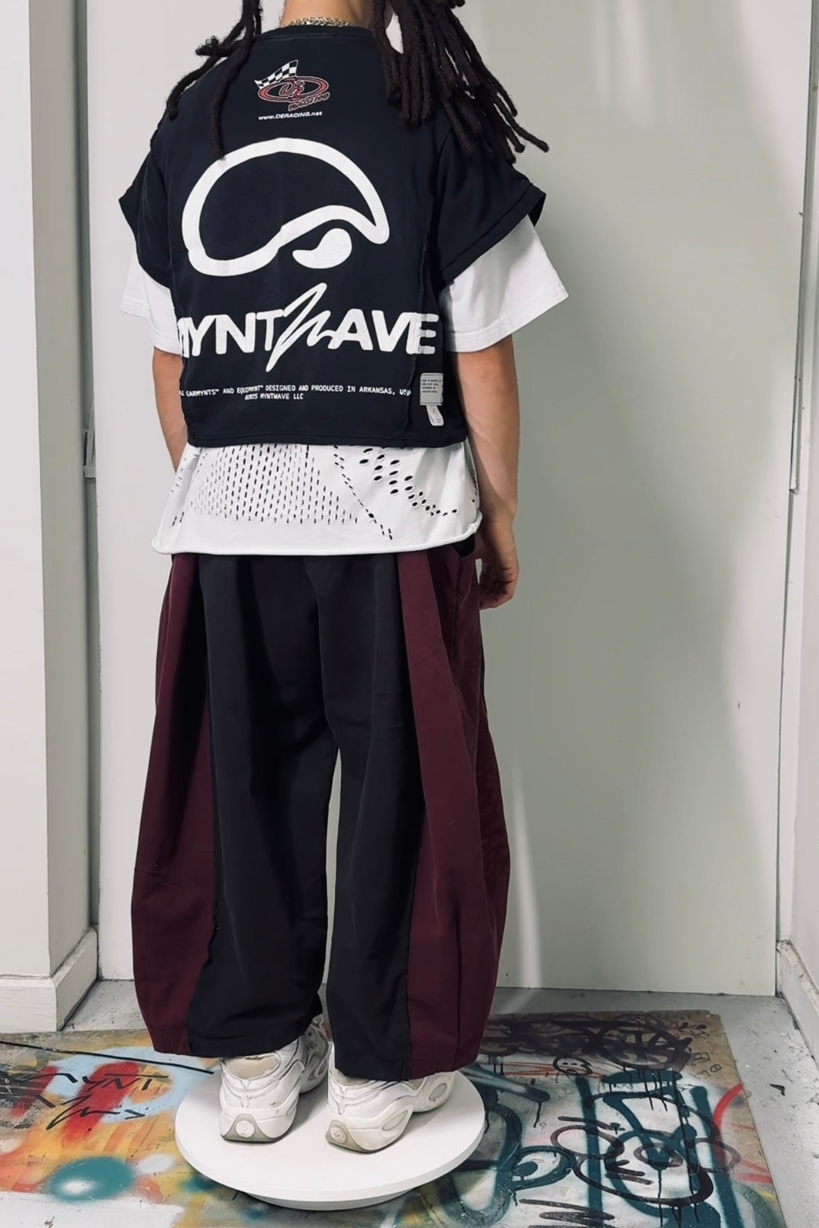 OG-MYNT™ DOUBLE-WIDE SLACK #12 [BLACK/RED]