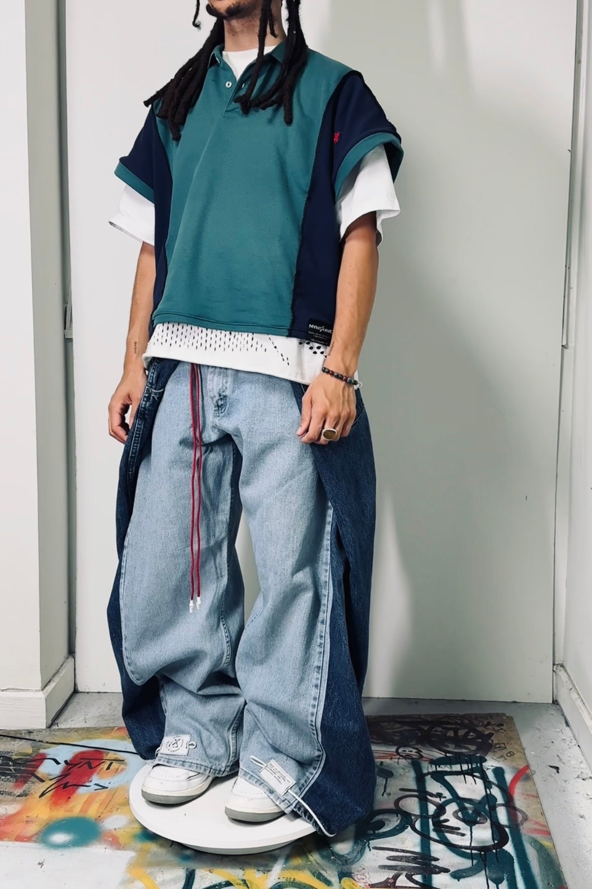 DOUBLE-WIDE JEANS [CUSTOM]