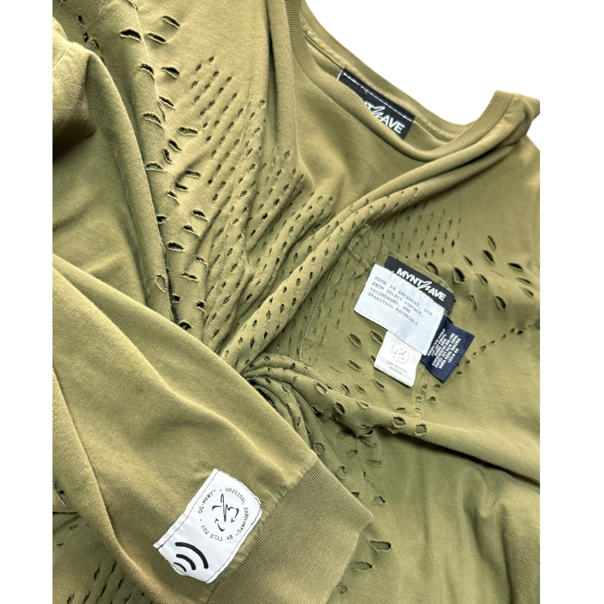 OG-MYNT™ 'FORCEFIELD’  L/S TEE // OLIVE