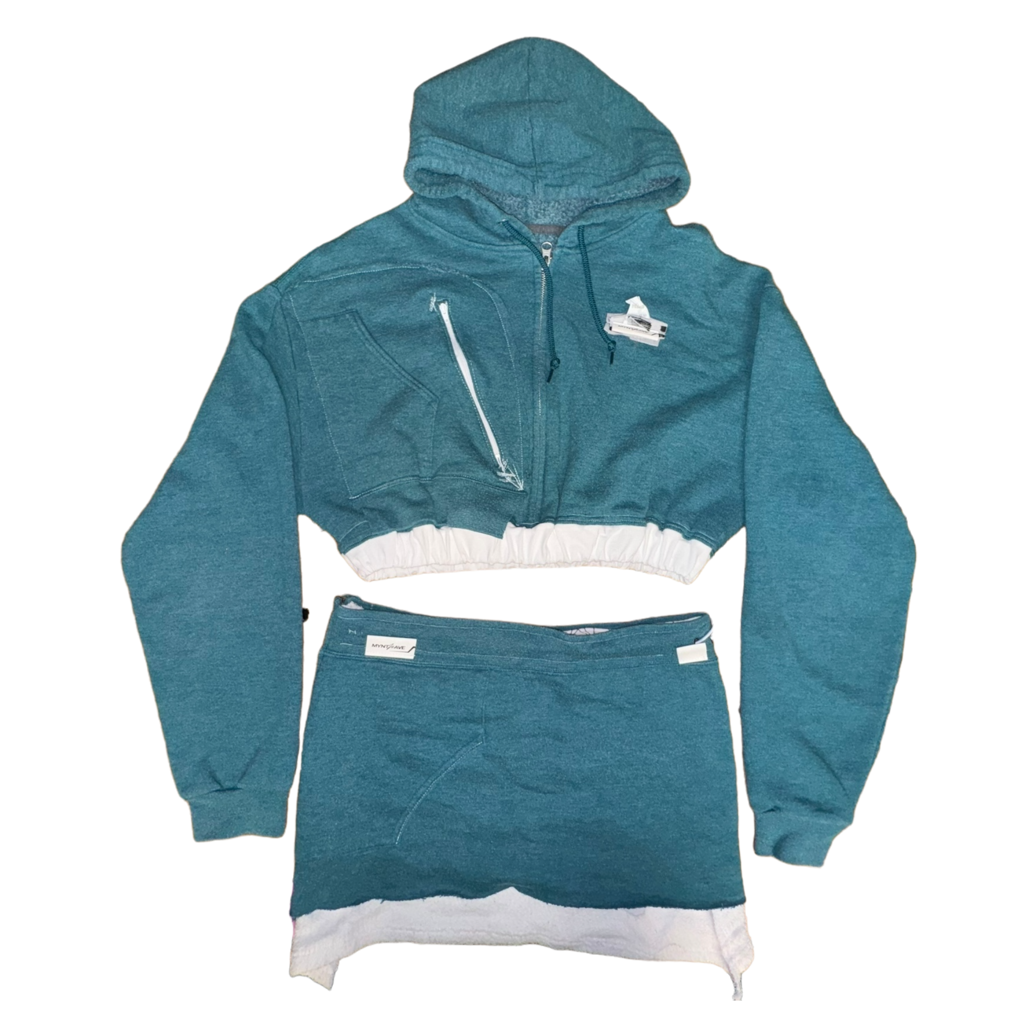 OG-MYNT™ CROP FLEECE ZIP/MINI SET #1