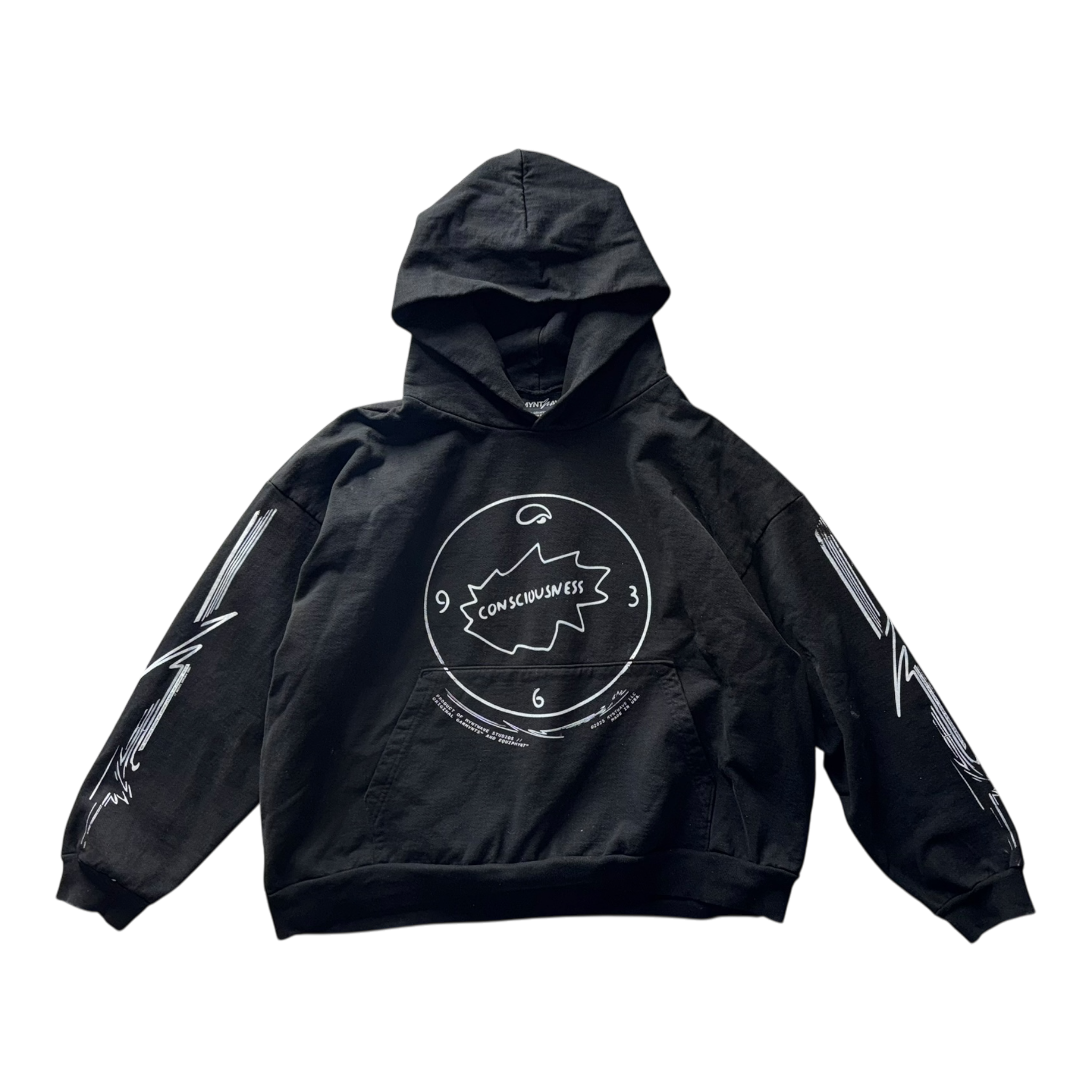 'GATEWAY' HOODIE // BLACK