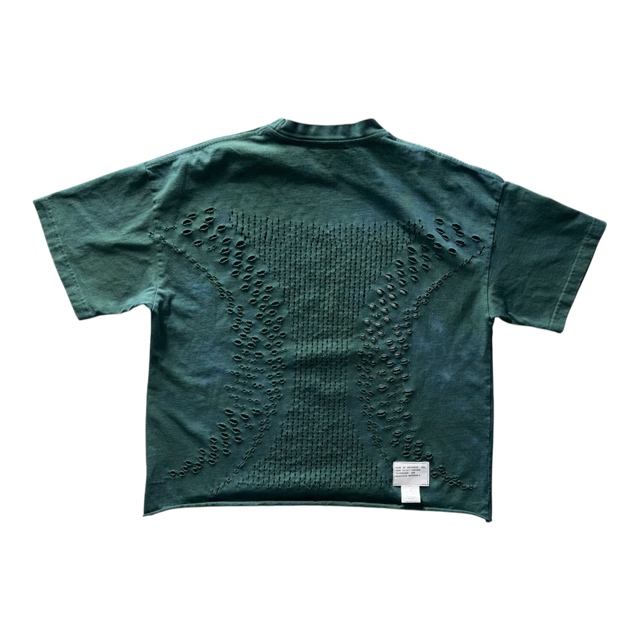 'FORCEFIELD' TEE v1 // DARK GREEN