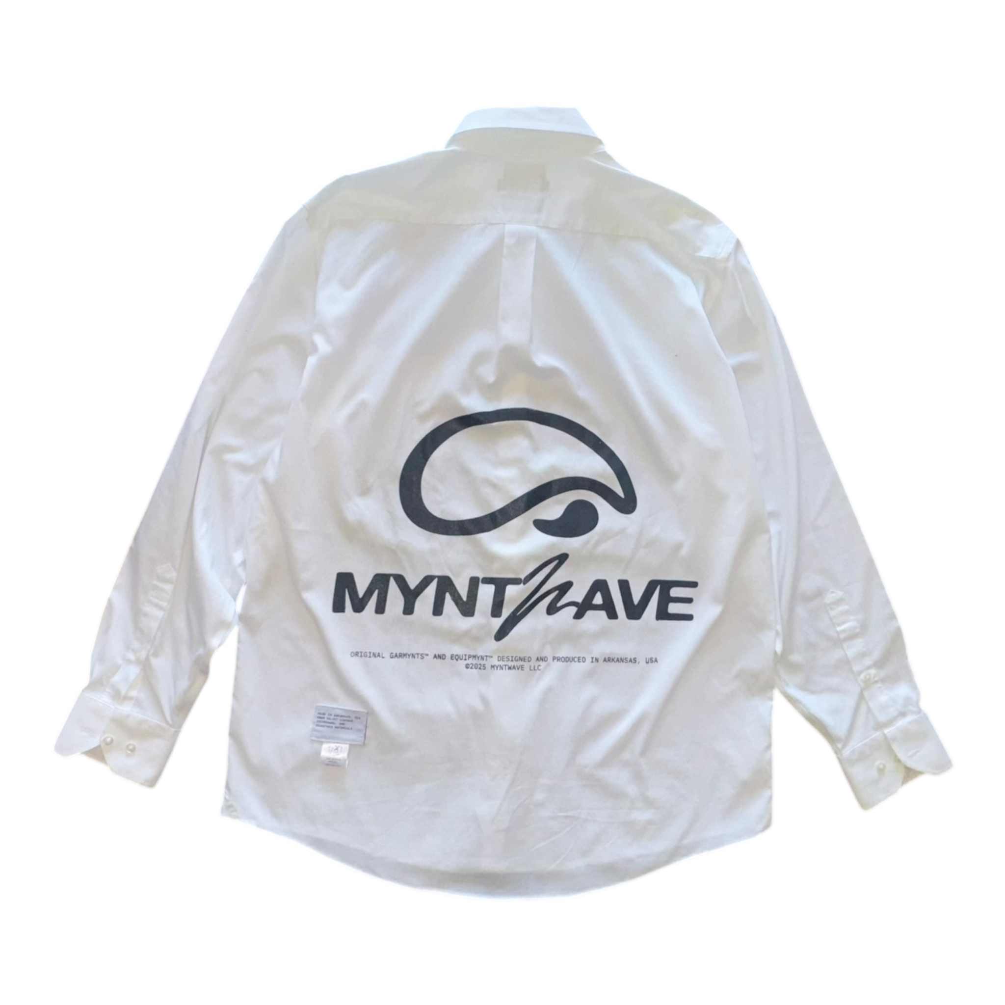 OG-MYNT™ SIDE-SPLIT SHIRT #6 // WHITE