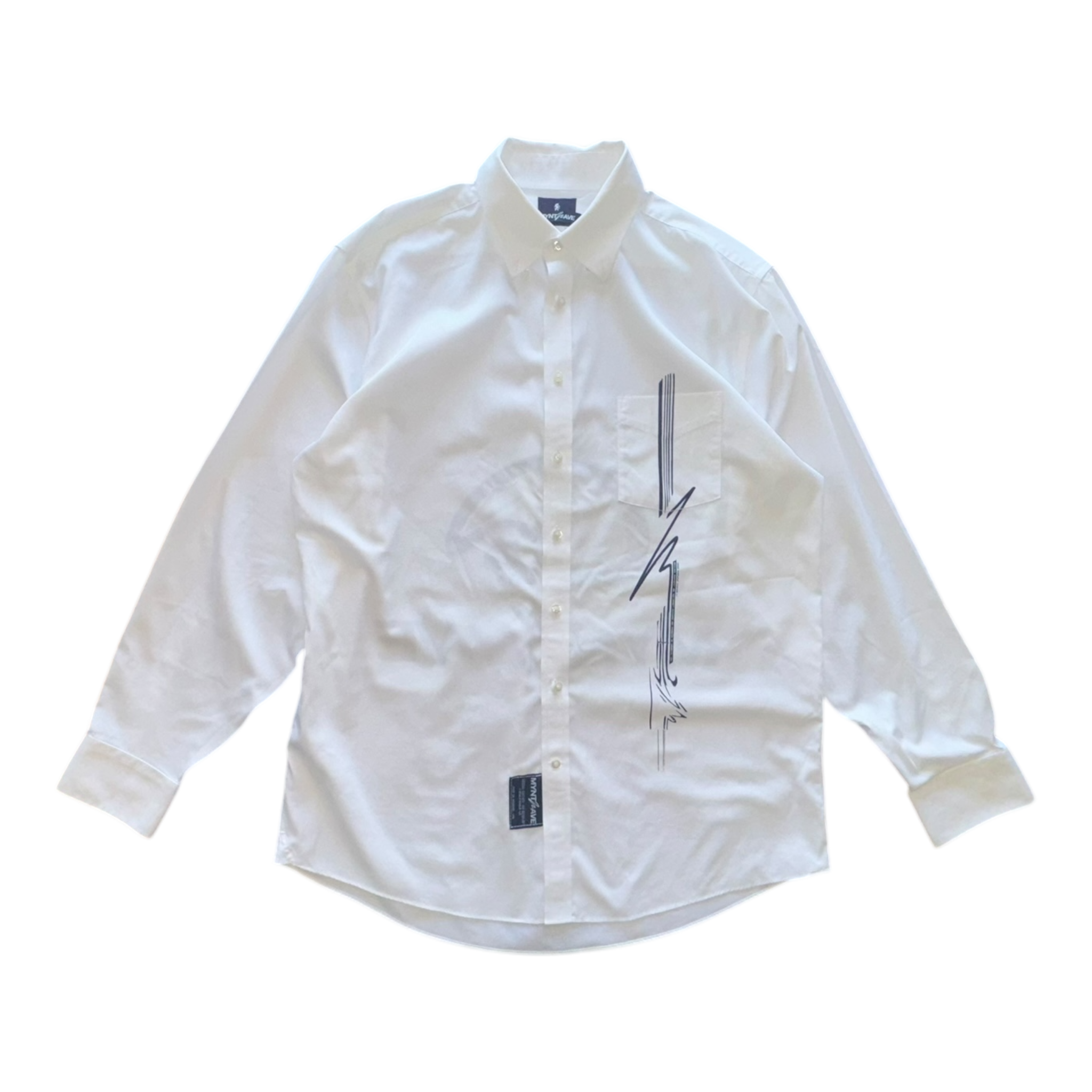 OG-MYNT™ SIDE-SPLIT SHIRT #6 // WHITE