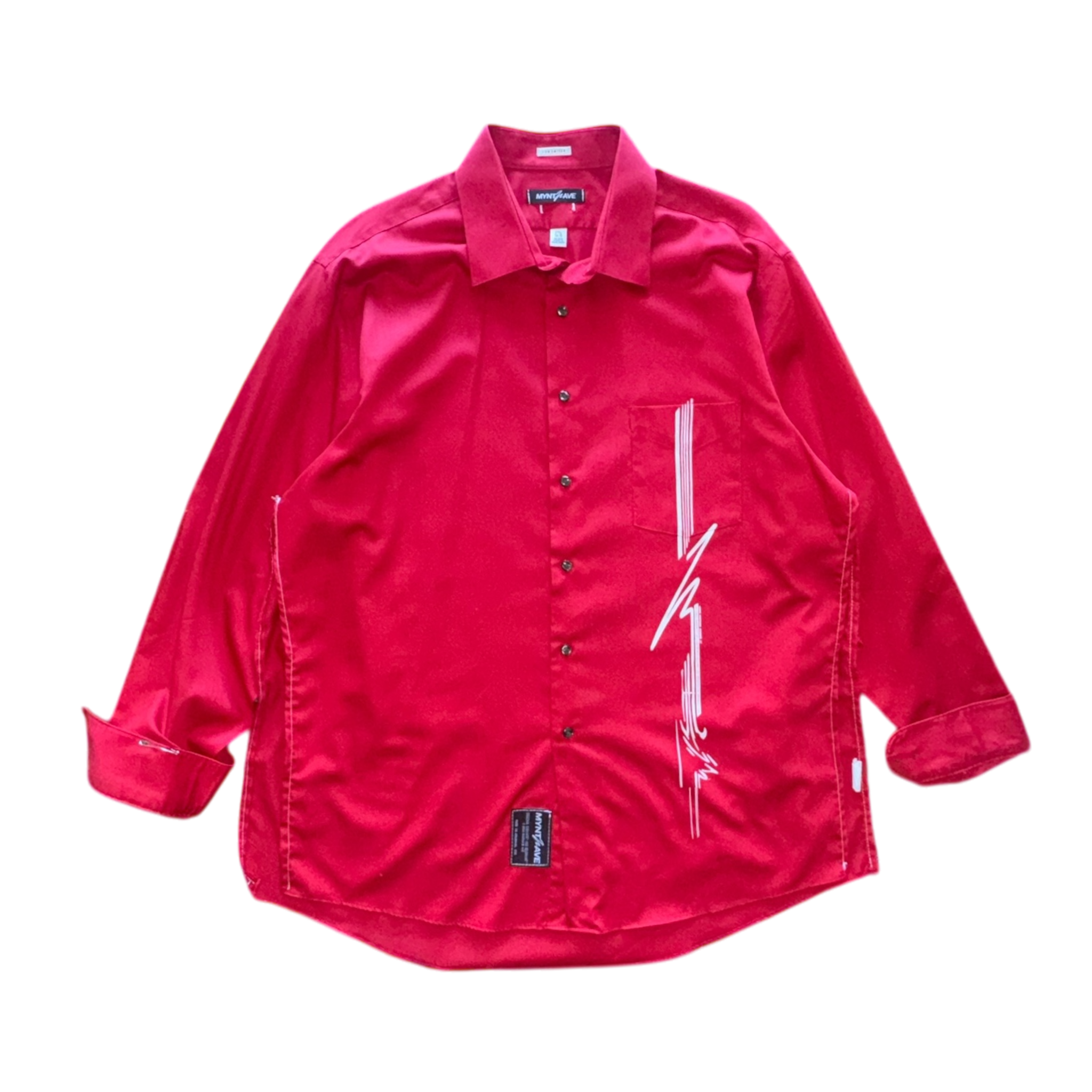 OG-MYNT™ SIDE-SPLIT SHIRT #1 // RED