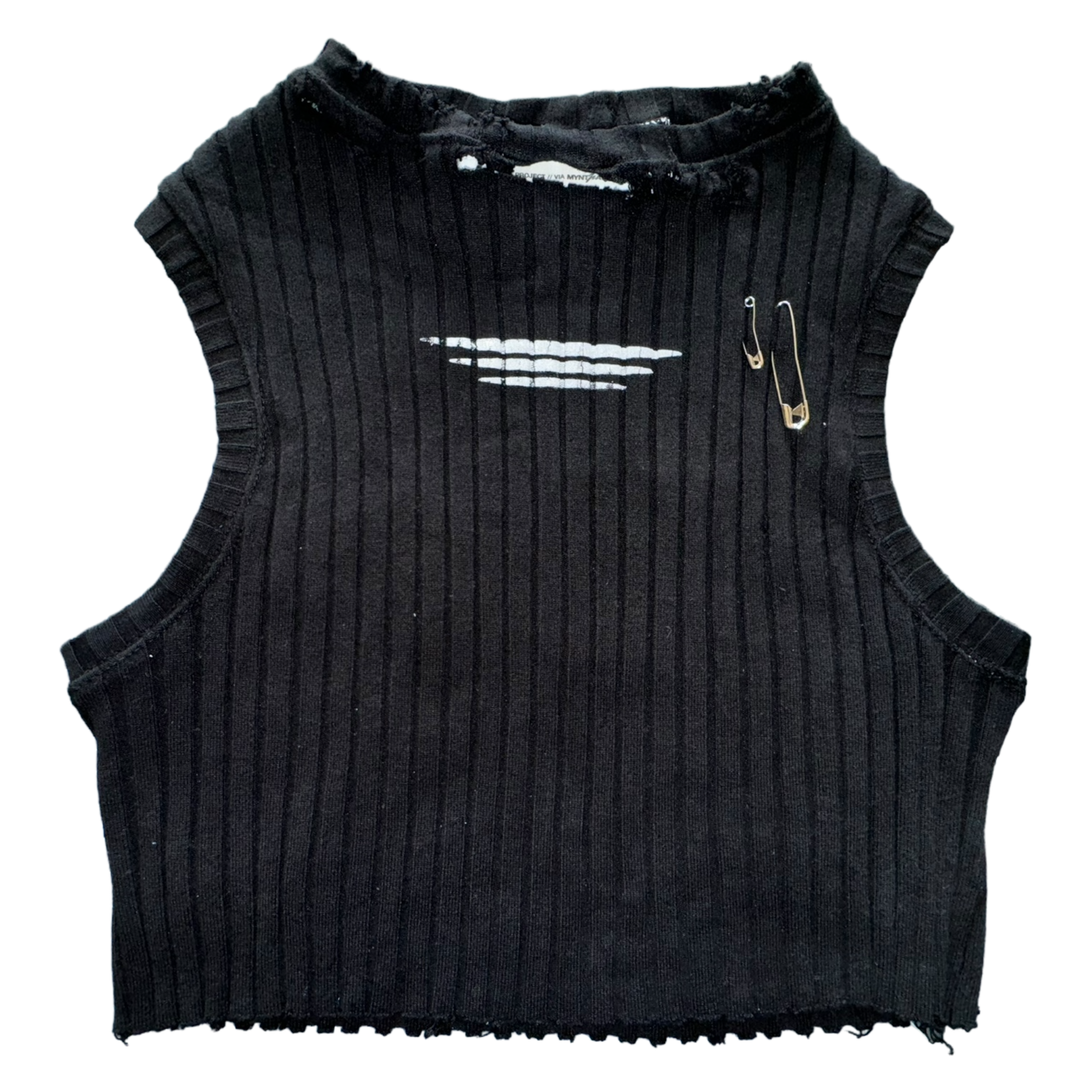 OG-MYNT™ FITTED CROP RIB TANK #1