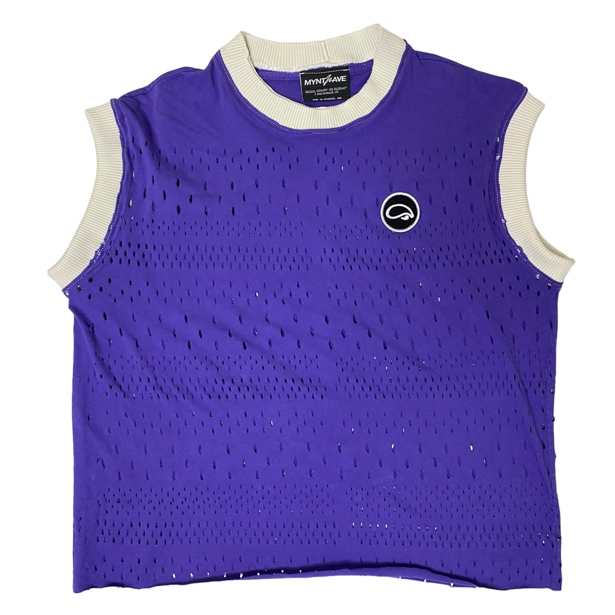 OG-MYNT™ ICON MESH RIB COTTON TANK #2