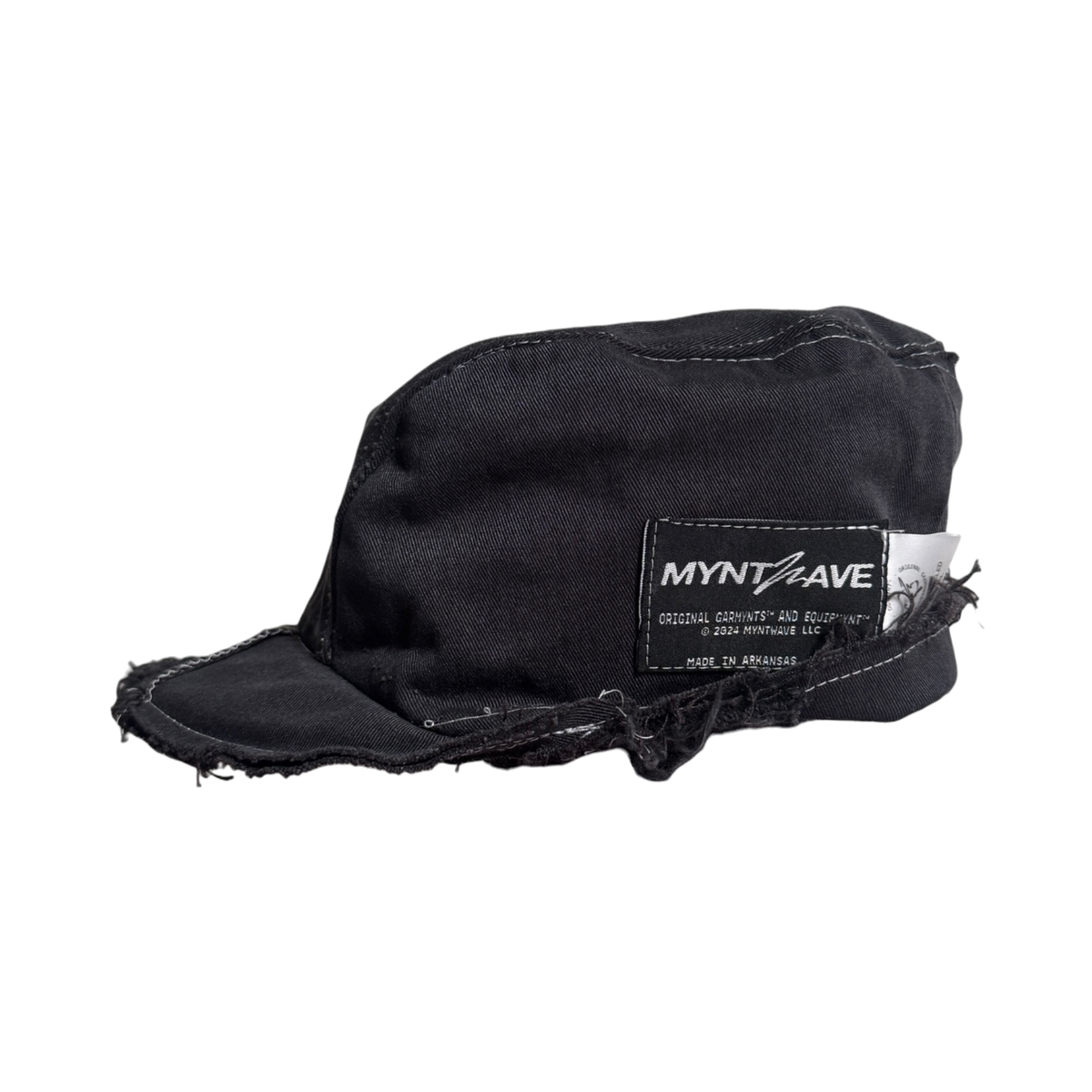 OG-MYNT™ SHORT BRIM HAT #1 — BLACK DENIM