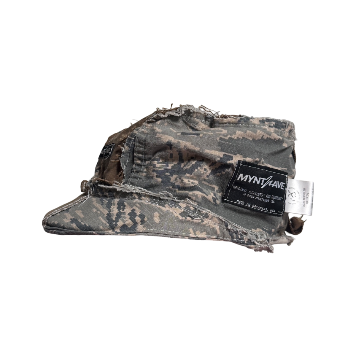OG-MYNT™ SHORT BRIM HAT #2 — BROWN / DIGICAMO