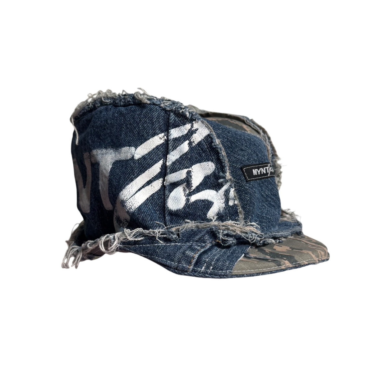 OG-MYNT™ SHORT BRIM HAT #4 — DENIM / DIGICAMO