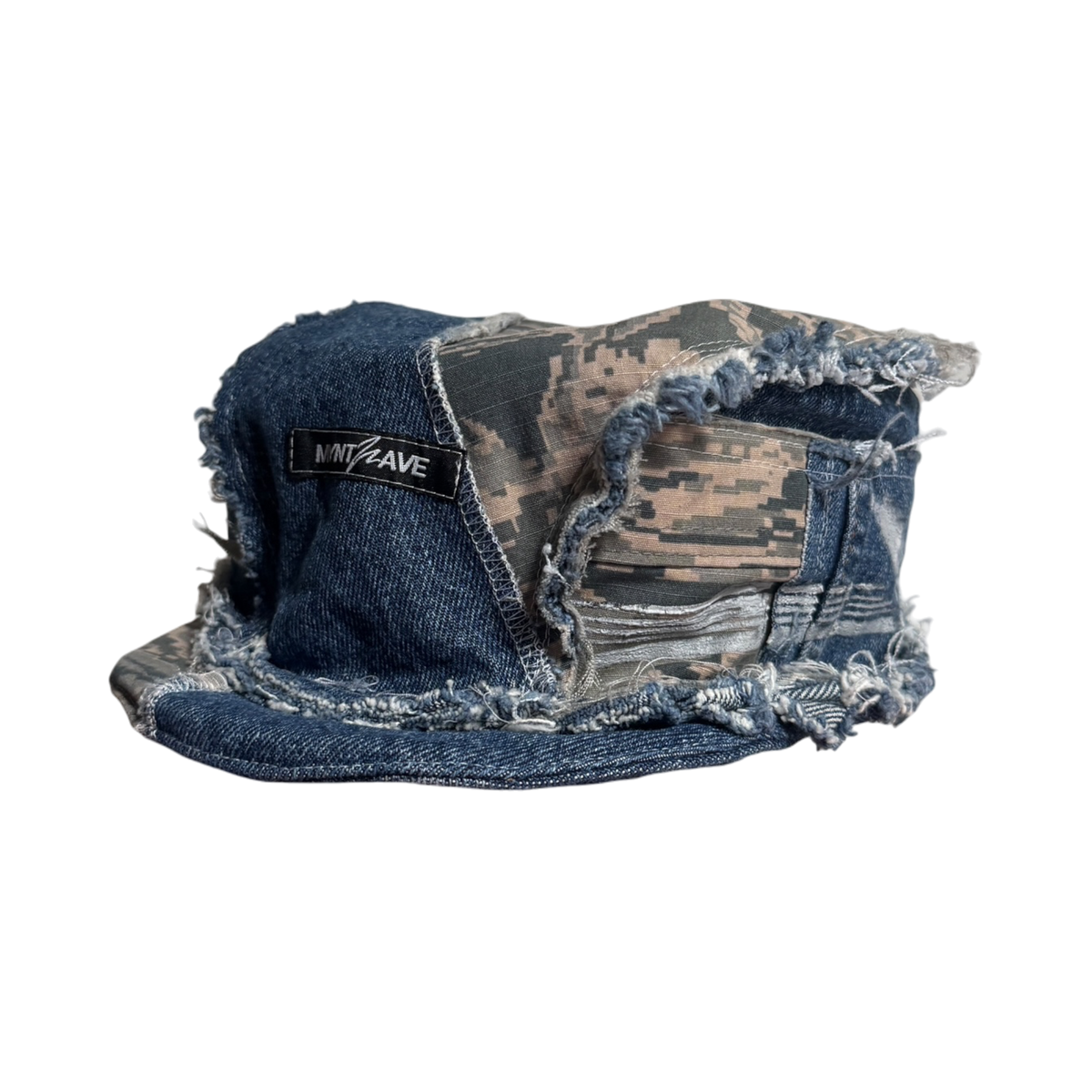 OG-MYNT™ SHORT BRIM HAT #5 — DENIM / DIGICAMO #2