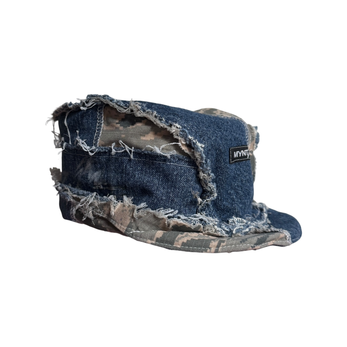 OG-MYNT™ SHORT BRIM HAT #5 — DENIM / DIGICAMO #2
